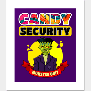 Candy Security - Halloween Security Posters and Art